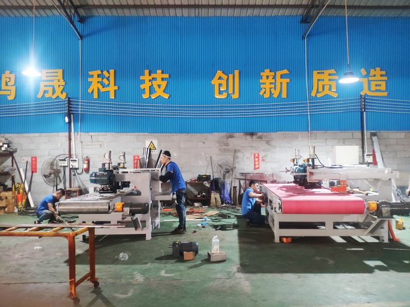 Ceramic tile and rock slab processing equipment