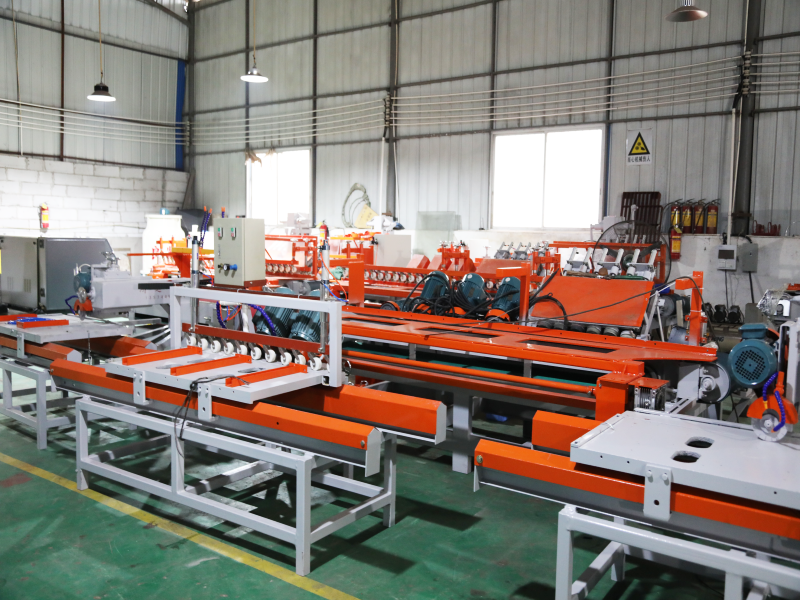 Ceramic tile cutting machine.