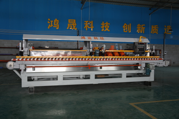 The 14-head arc polishing machine