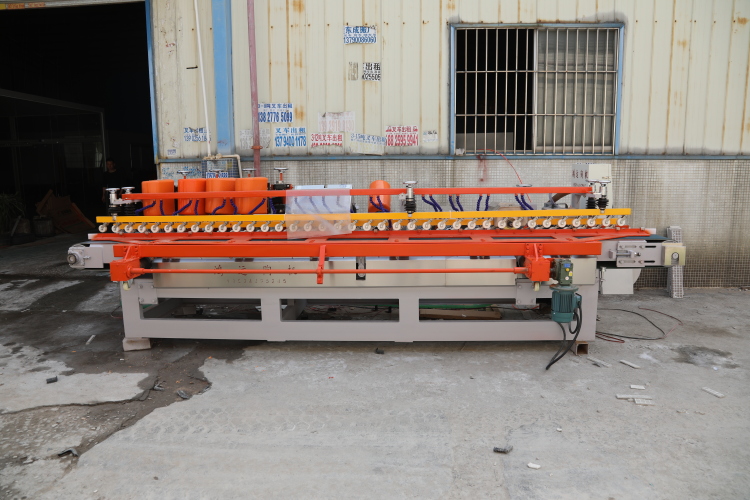 8 heads ceramic tile arc edge polishing machine