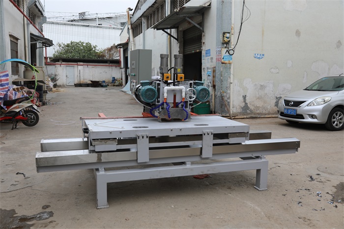 Hand push type ceramic tile processing equipment