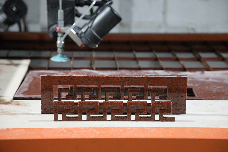 Waterjet processing effect