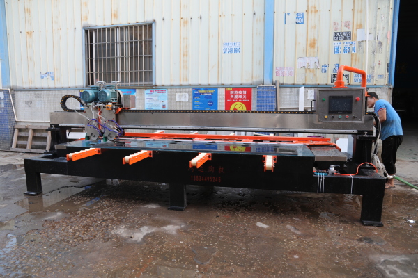  CNC double-blade bridge cutting machine
