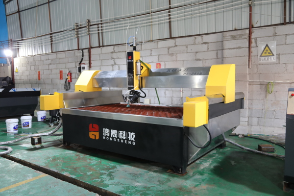 Five axis cutting machine