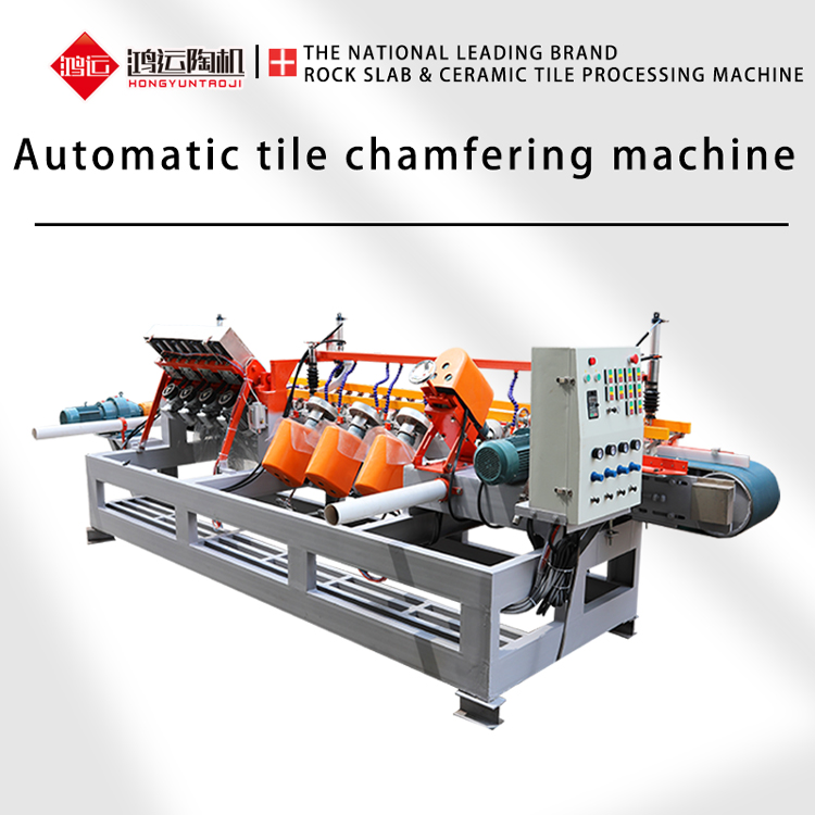 Tile beveling machine