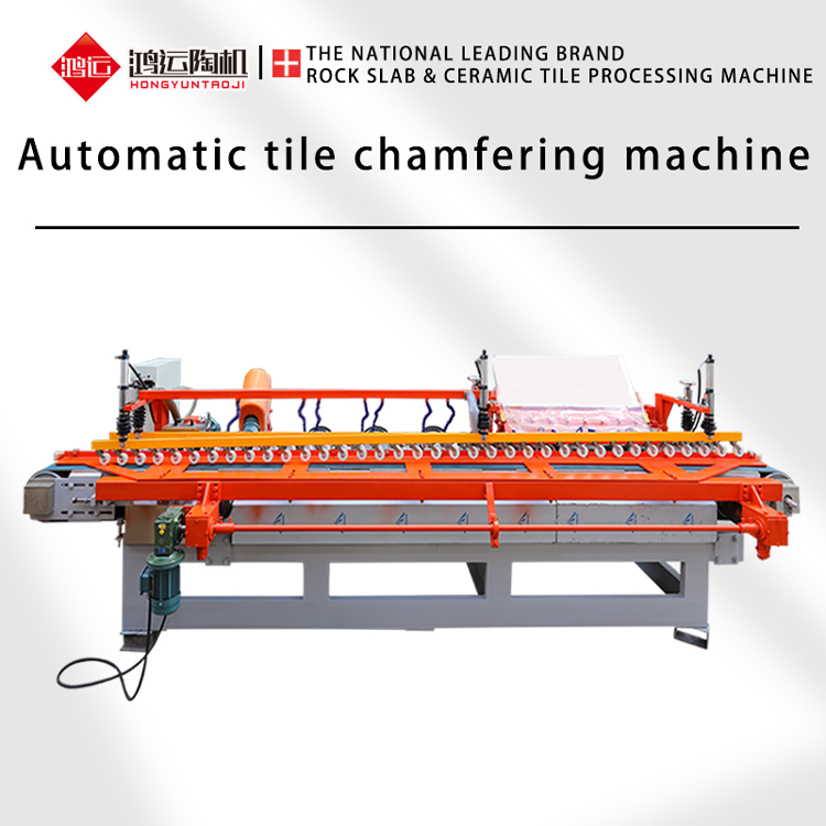Automatic tile beveling machine