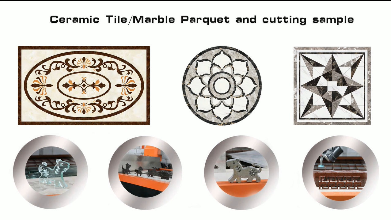Waterjet cutter.