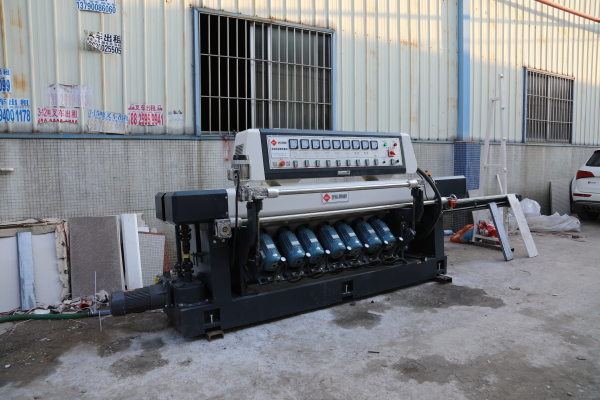 Sintered stone beveling machine