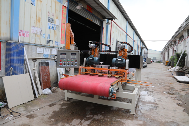 1200 double-group four-blade CNC porcelain slab cutting machine