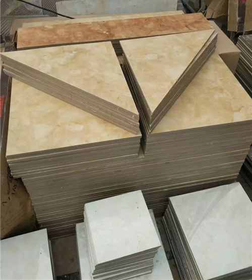 The cutting effect of 1800 hand push cnc double-blades cutting machine