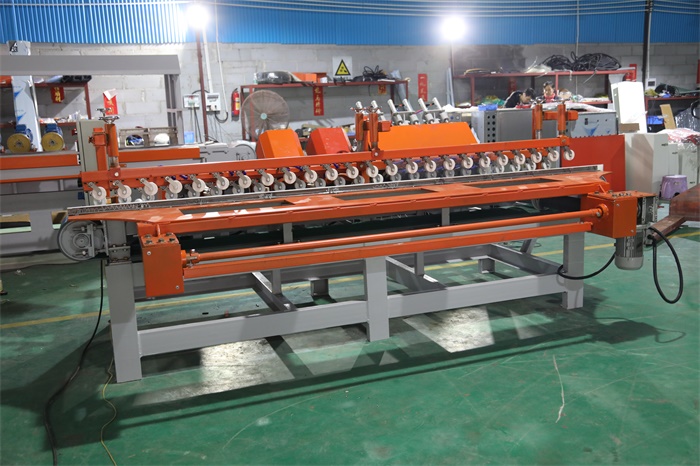 Ceramic tile automatic chamfering machine