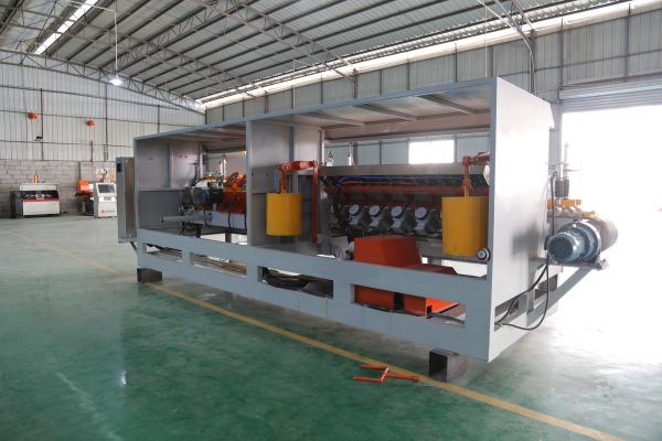 arc edging and polishing machine