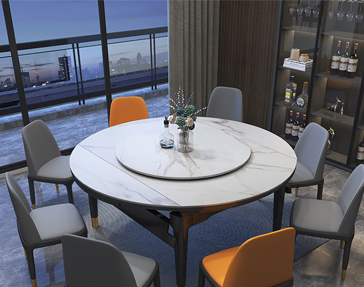 Porcelain tile dinning table